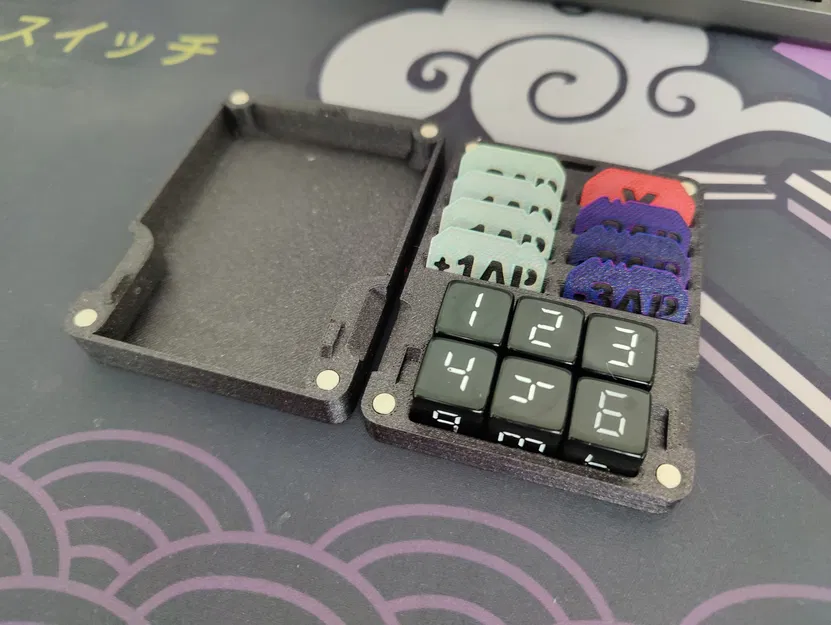 Hộp Đựng Xúc Xắc và Token Gundam Card Game - Image 1