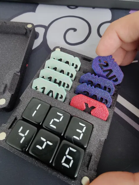 Hộp Đựng Xúc Xắc và Token Gundam Card Game - Image 3