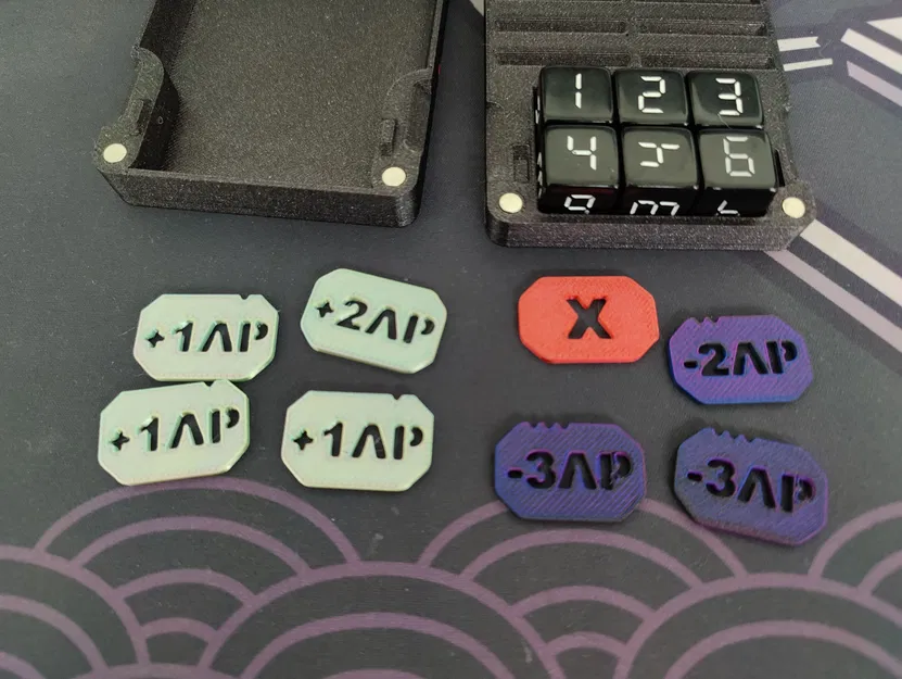 Hộp Đựng Xúc Xắc và Token Gundam Card Game - Image 4