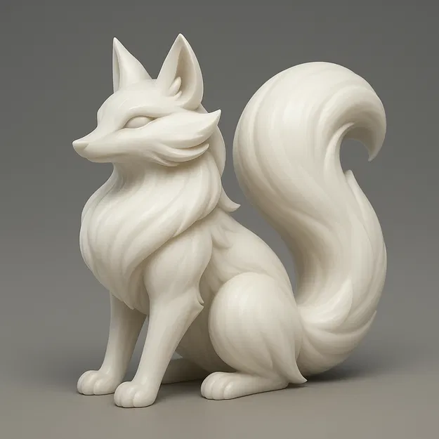 Tượng Cáo "Foxie" Trang Trí Bàn Làm Việc - Image 1