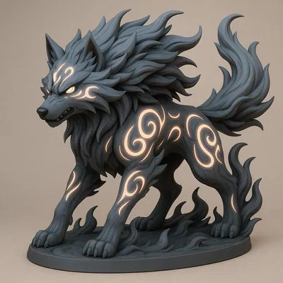 Anime Wolf Spirit