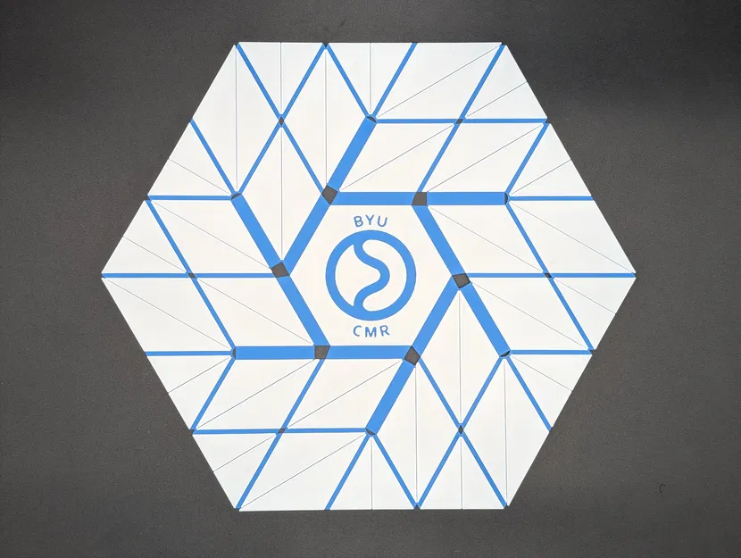 Mô Hình Origami Hoa Văn Gấp Được - Image 2