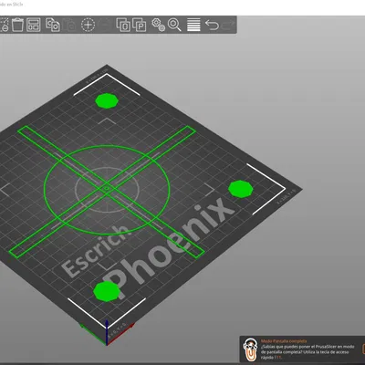 Mẫu kiểm tra canh chỉnh mặt bàn và góc in
