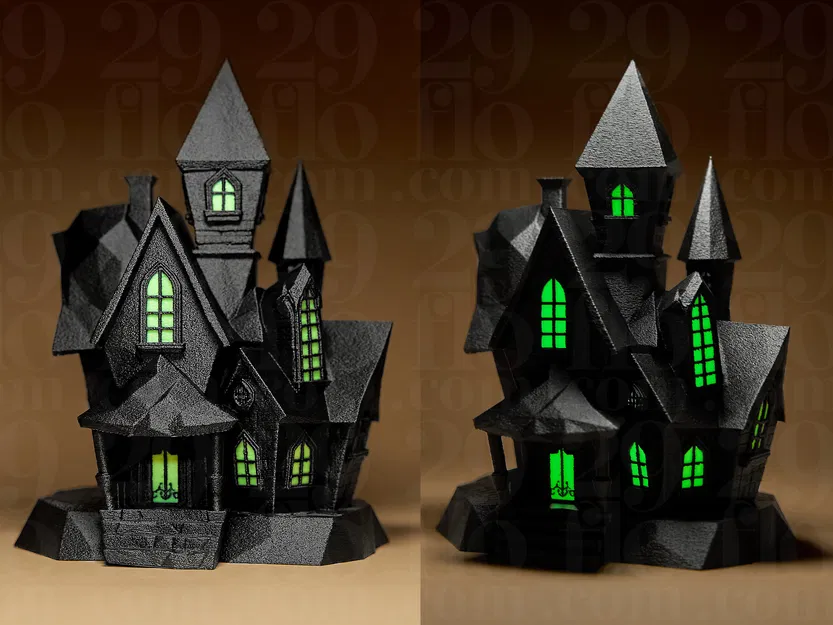 Ngôi Nhà Ma Ám (phát sáng trong đêm) - Image 1