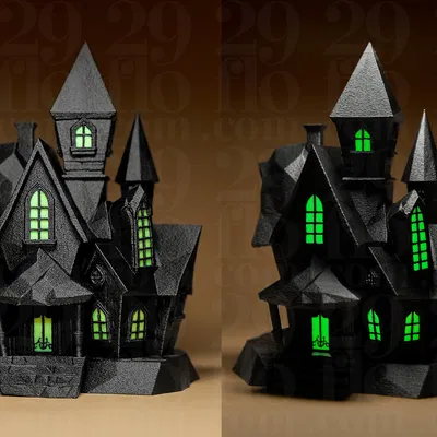 Ngôi Nhà Ma Ám (phát sáng trong đêm)