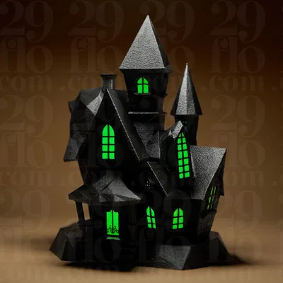 Ngôi Nhà Ma Ám (phát sáng trong đêm)