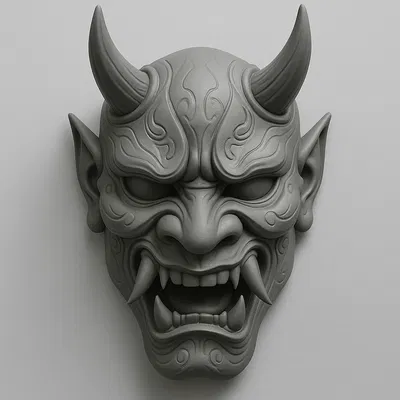 Mặt Nạ Quỷ Phong Cách Anime