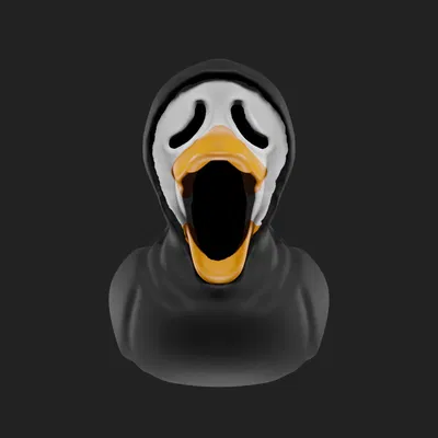 Vịt cao su la hét cho Halloween