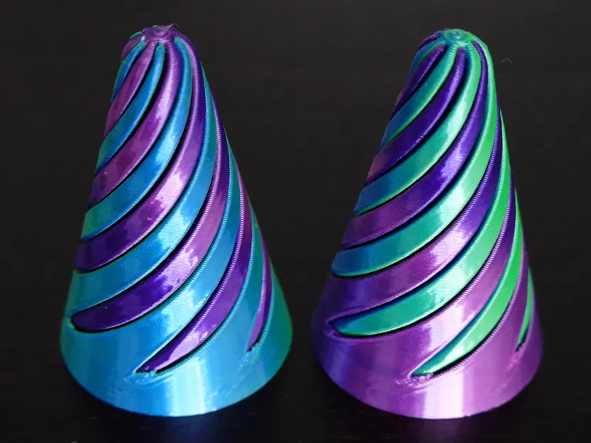 Món đồ chơi xoắn ốc hình nón tùy chỉnh hoàn toàn - Image 1