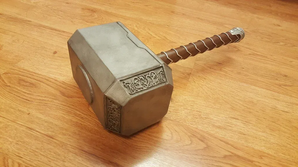 Mjolnir, Búa Thor - Mô hình in 3D - Image 1