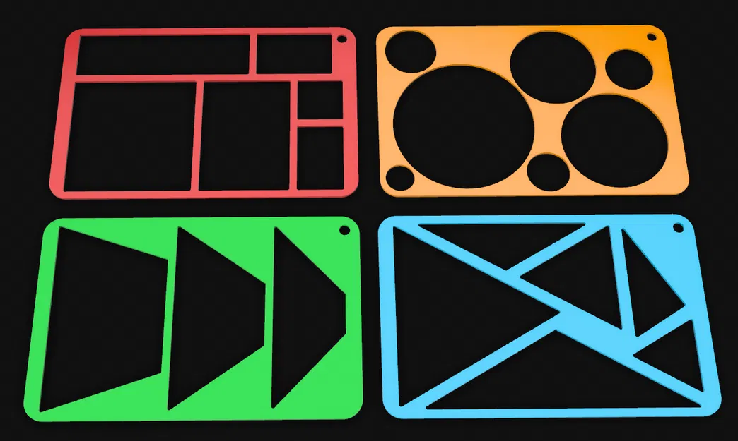 Khuôn vẽ bút chì - Image 2