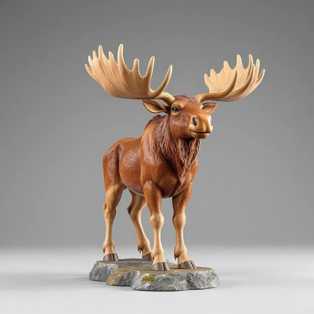 Tượng Nai Sừng Tấm - Image 1