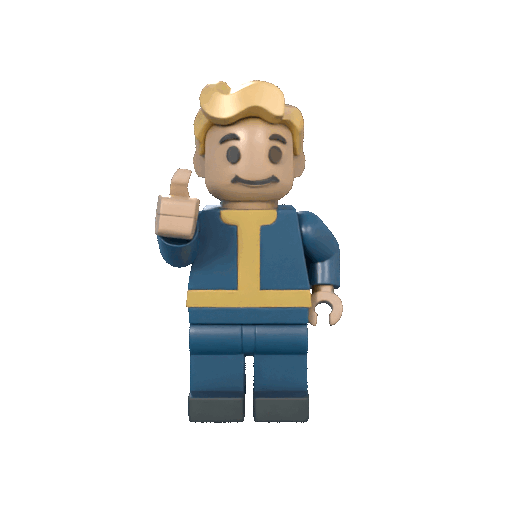 Mô hình Lego Vault Boy - Saga Fallout - Image 2