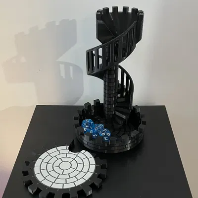 Nắp Hộp Thang Lầu Tháp Xúc Xắc Thành Lũy