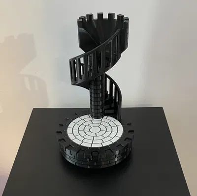 Nắp Hộp Thang Lầu Tháp Xúc Xắc Thành Lũy