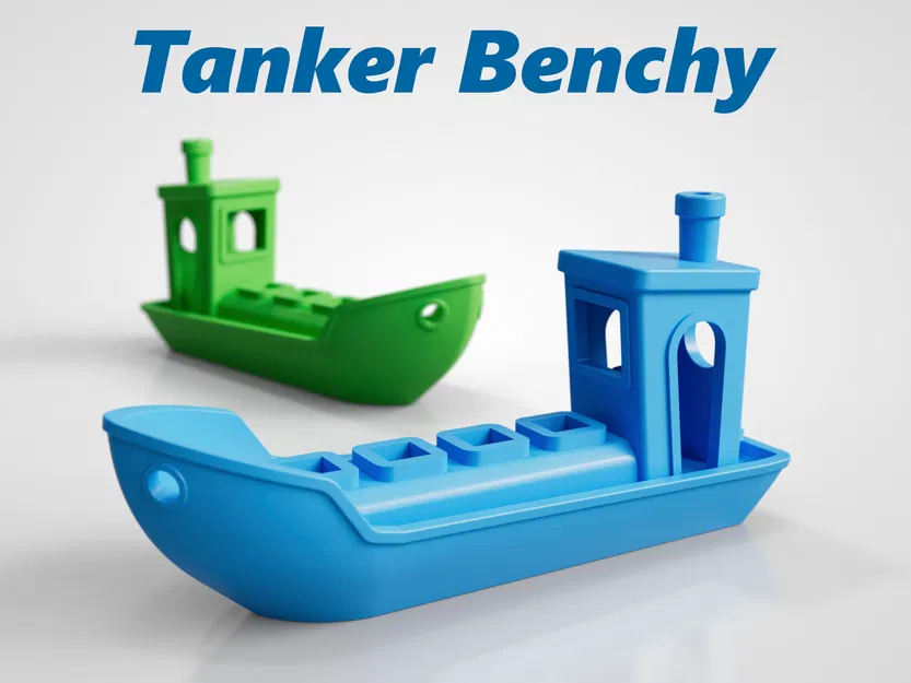 Tanker Benchy – Phiên bản nổi trên mặt nước - Image 1
