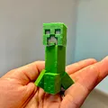 Mô Hình Creeper Minecraft - Đầu Xoay, Không Cần Hỗ Trợ - Thumbnail 9