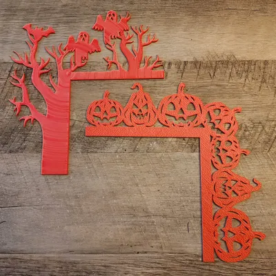 Góc Trang Trí Cửa Mùa Halloween - Bộ Sưu Tập Ma Ám