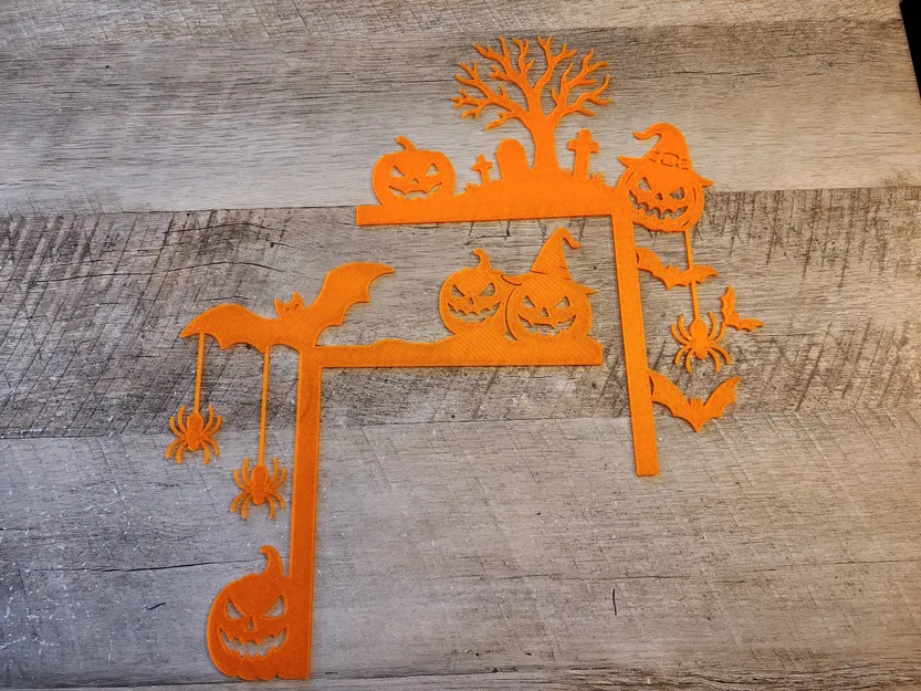 Góc Trang Trí Cửa Mùa Halloween - Bộ Sưu Tập Ma Ám - Image 7