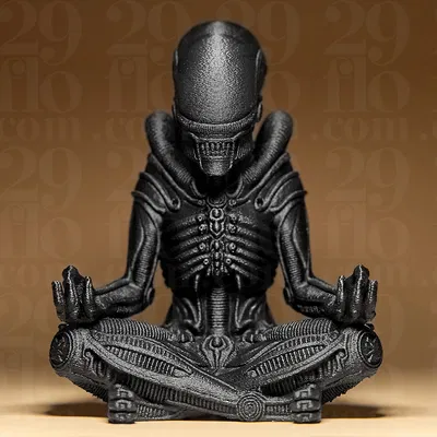 Tượng Xenomorph Thiền Định