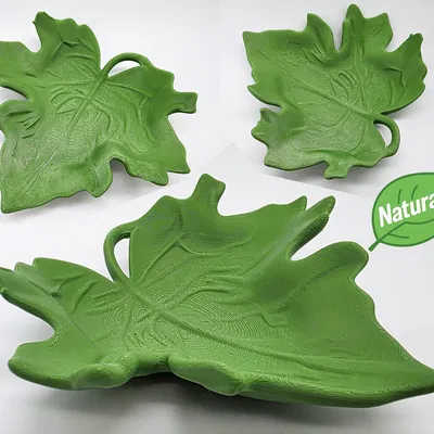 Khay Lá Phong - Bộ Sưu Tập Naturals (Đáy Phẳng)