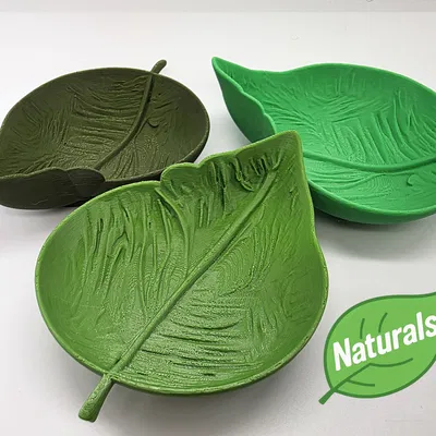 Khay Lá Sâu - Bộ Sưu Tập Naturals (Đáy Phẳng)