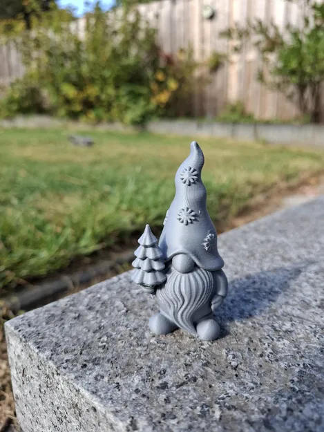 Ông Già Tuyết Nhỏ Với Cây Thông Mini - Image 1