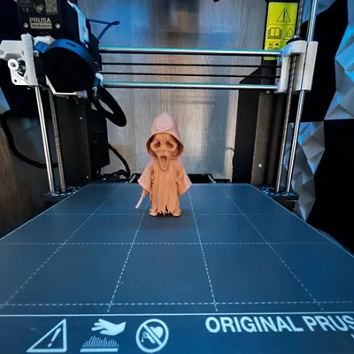 Ghostface Chibi – Biểu Tượng Kinh Dị Dễ Thương Cho In 3D