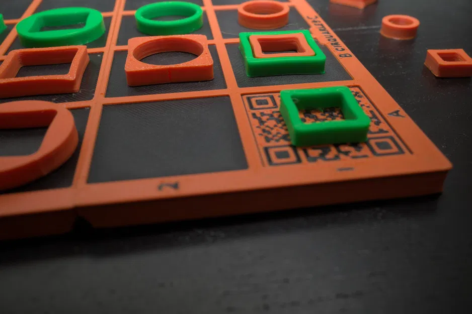 Phiên bản đa sắc màu của trò chơi cờ Cirquarles - Image 6