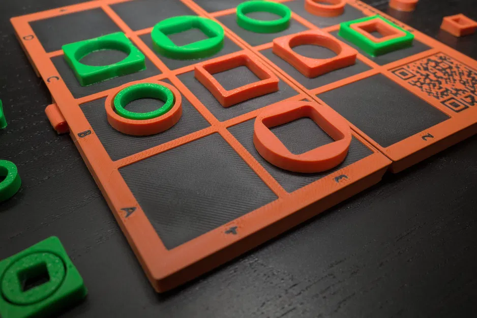 Phiên bản đa sắc màu của trò chơi cờ Cirquarles - Image 9