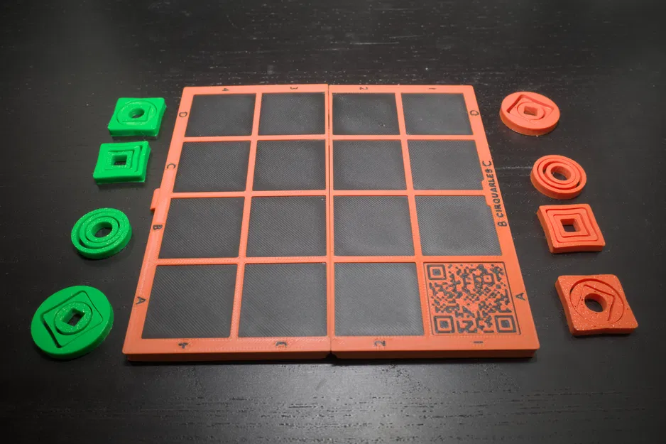 Phiên bản đa sắc màu của trò chơi cờ Cirquarles - Image 10