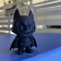 Batman labubu Phong Cách Hiệp Sĩ Bóng Đêm - Mô Hình - Thumbnail 4