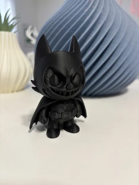 Batman labubu Phong Cách Hiệp Sĩ Bóng Đêm - Mô Hình - Image 5