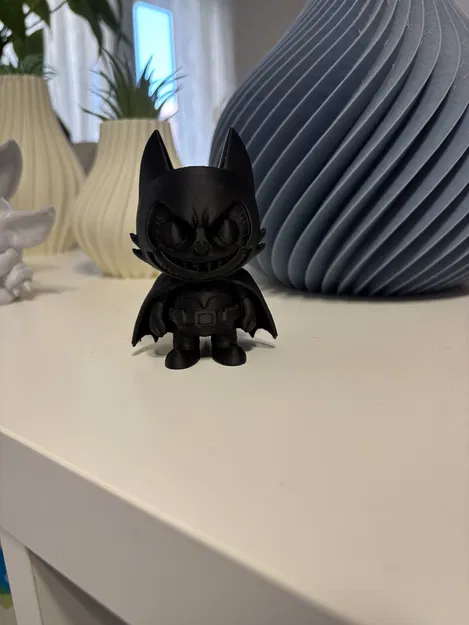 Batman labubu Phong Cách Hiệp Sĩ Bóng Đêm - Mô Hình - Image 6