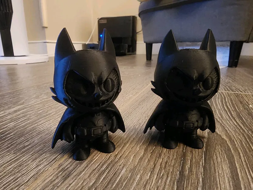 Batman labubu Phong Cách Hiệp Sĩ Bóng Đêm - Mô Hình - Image 7