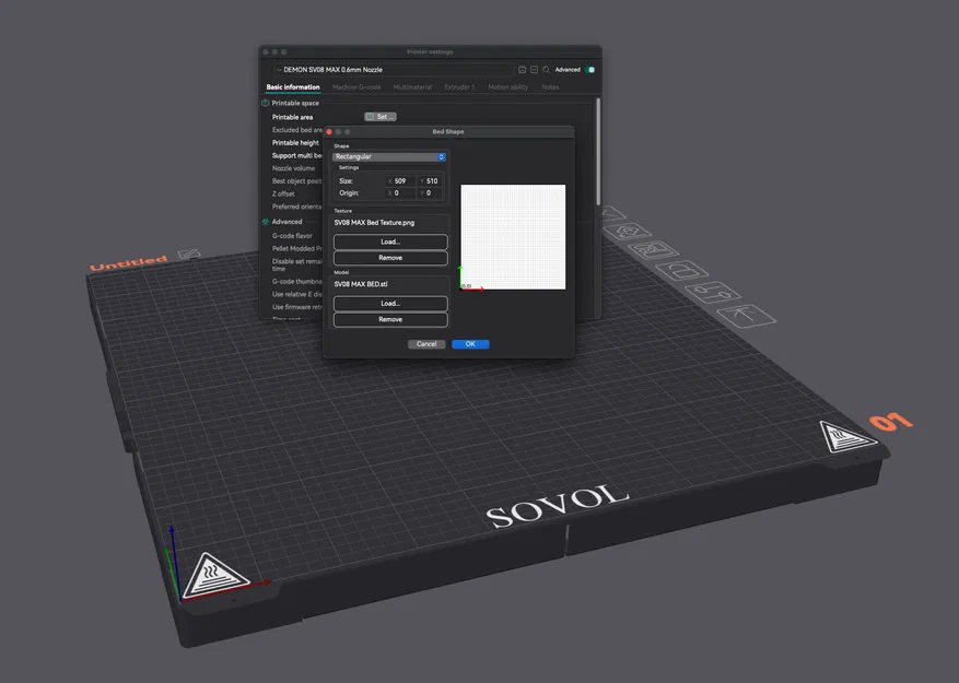NÂNG CẤP BED MÁY SOVOL SV08 MAX VỚI ORCA SLICER - Image 3