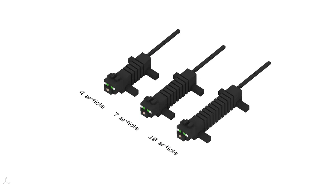 Mèo Minecraft Khớp Nối - Image 4