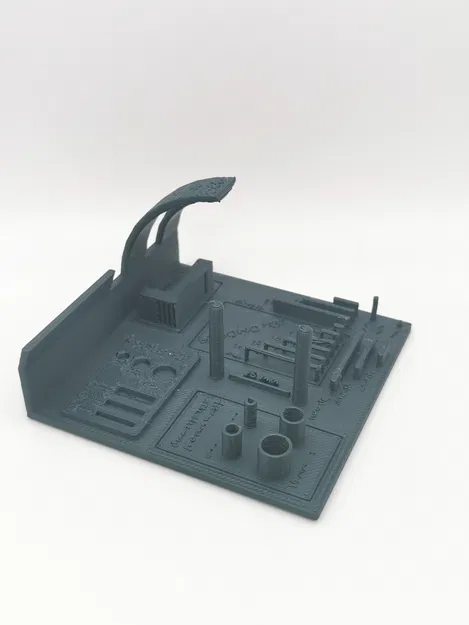 Bộ kiểm tra máy in 3D toàn diện (stress test, bed level, retraction, calibration, tolerance, support) - Image 9