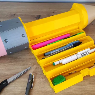 Hộp Bút Chì - Cây Bút Chì KHỔNG LỒ!