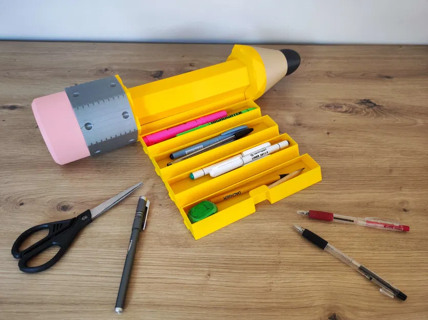 Hộp Bút Chì - Cây Bút Chì KHỔNG LỒ! - Image 2