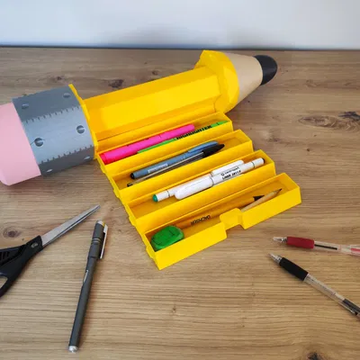 Hộp Bút Chì - Cây Bút Chì KHỔNG LỒ!