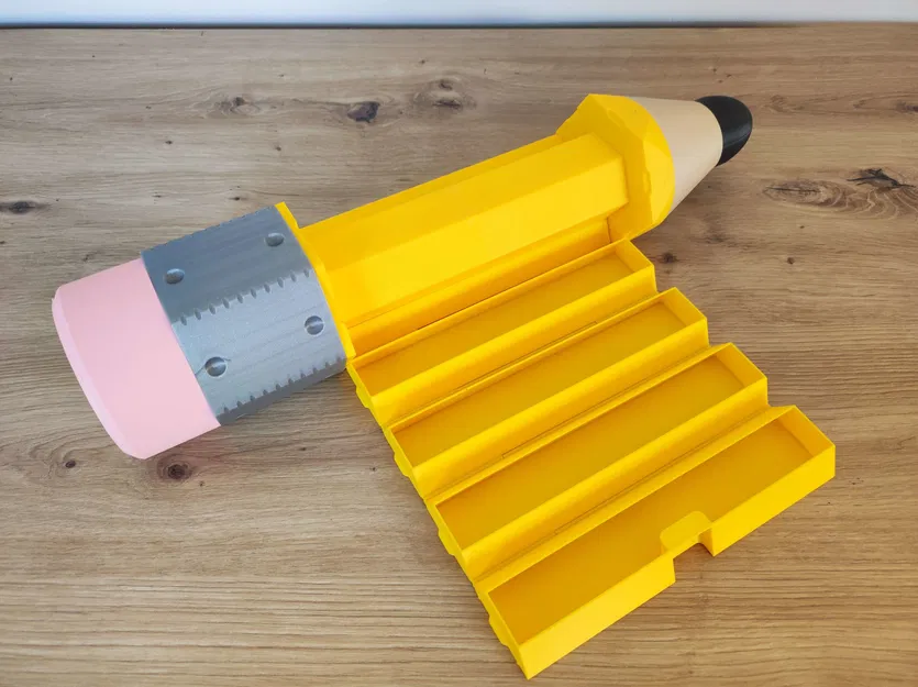 Hộp Bút Chì - Cây Bút Chì KHỔNG LỒ! - Image 7