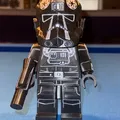 Star Wars Imperial TIE Fighter Pilot Brick MegaFigure (Tỉ lệ 5:1) - Thumbnail 1
