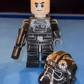 Star Wars Imperial TIE Fighter Pilot Brick MegaFigure (Tỉ lệ 5:1) - Thumbnail 4