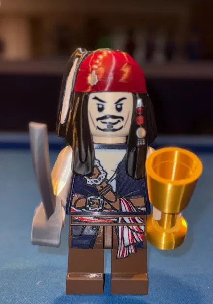 Mô Hình Khổng Lồ Captain Jack Sparrow (Tỷ Lệ 5:1) - Image 1