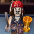 Mô Hình Khổng Lồ Captain Jack Sparrow (Tỷ Lệ 5:1) - Thumbnail 1