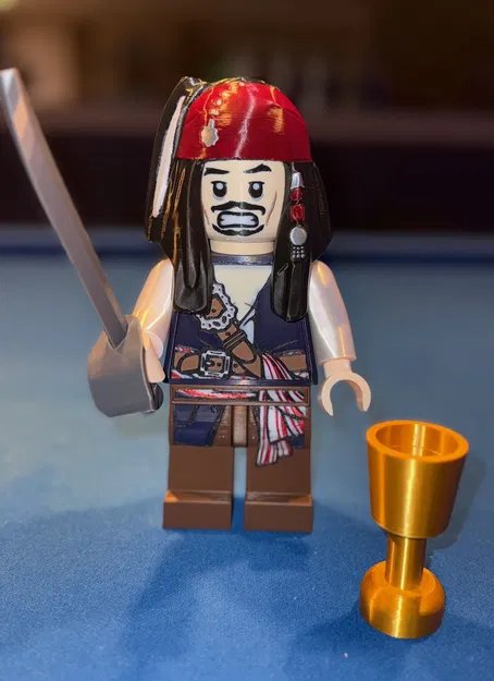 Mô Hình Khổng Lồ Captain Jack Sparrow (Tỷ Lệ 5:1) - Image 3