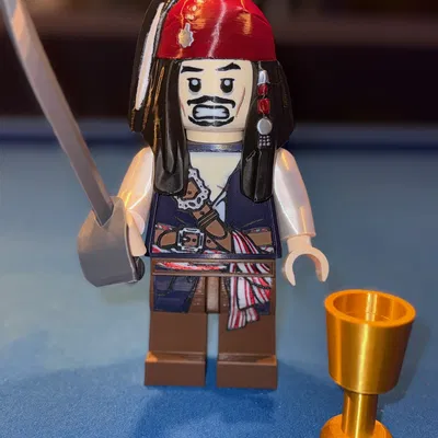Mô Hình Khổng Lồ Captain Jack Sparrow (Tỷ Lệ 5:1)
