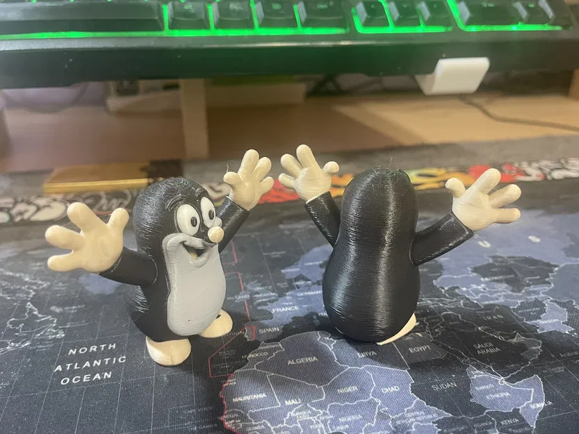 Mô Hình 3D Chú Chuột Nhỏ (Krtek) - Cao 7cm - Image 1