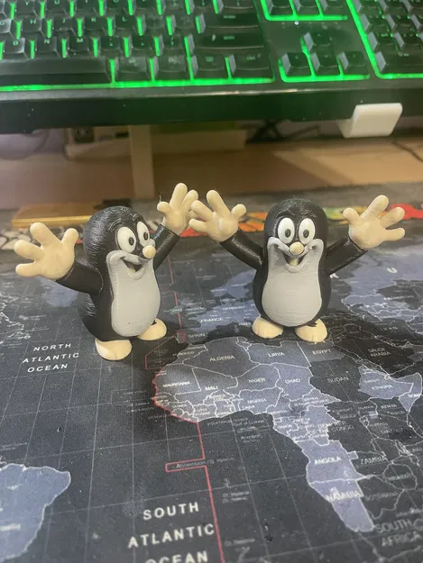 Mô Hình 3D Chú Chuột Nhỏ (Krtek) - Cao 7cm - Image 3